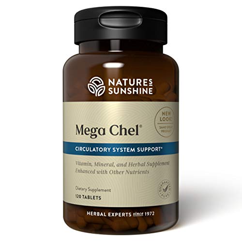 Natures Sunshine Mega Chel 120 Tablets